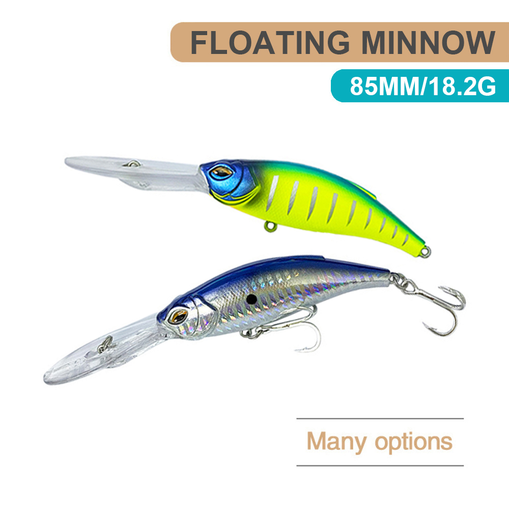 Fishing Lure Jerkbait - 8.5cm 18.2g Fishing Lures Floating Minnow