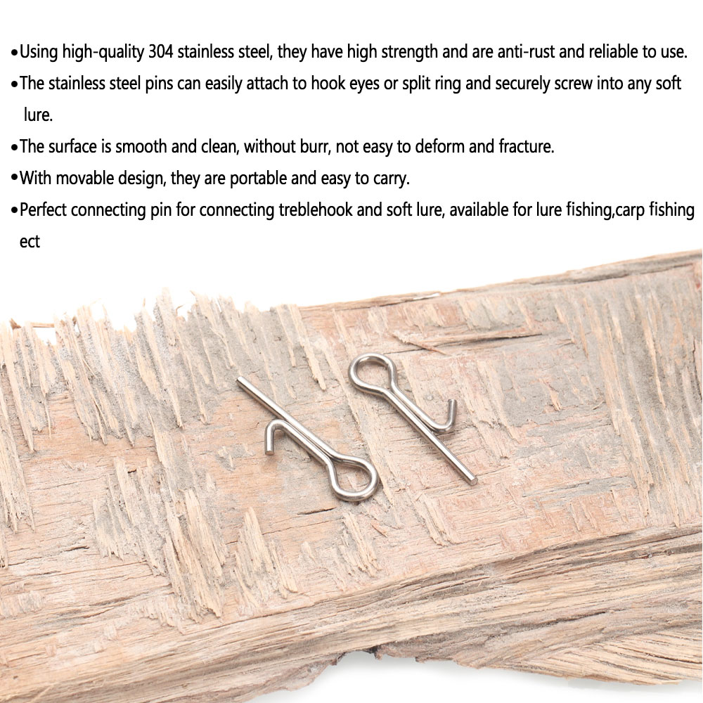 50/100pcs Fishing Bait Stinger - Fishing Lure Accessories recension och pris