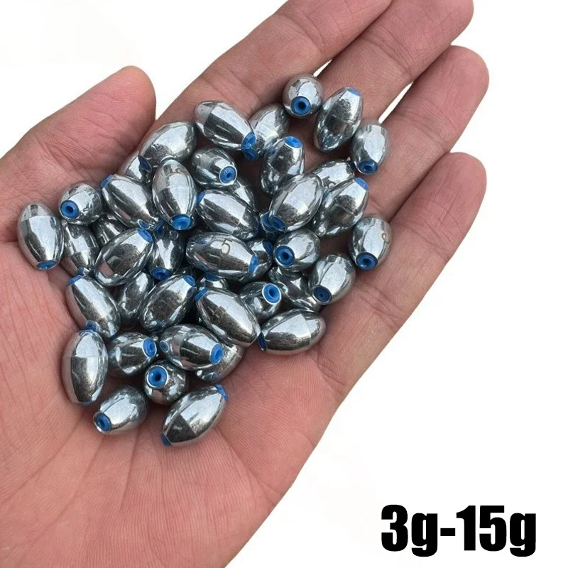 10pcs/Lot Alloy Hollow Olive F - Fishing Lure Spinnerbait recension och pris