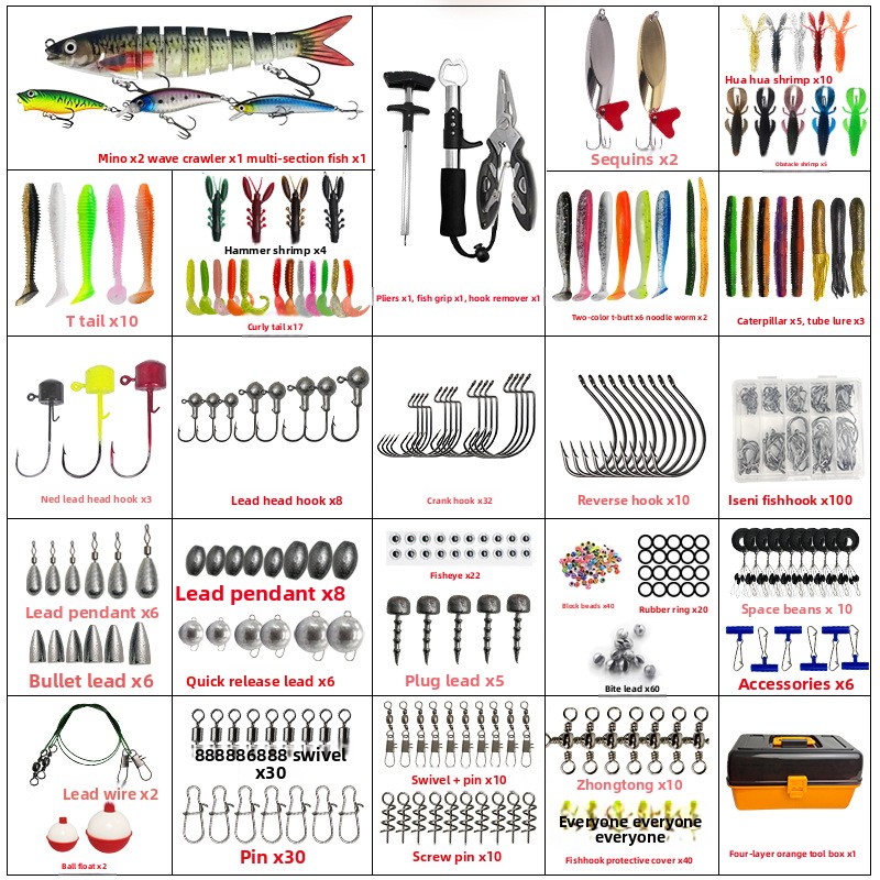 Large Four-Layer Outdoor Fishi - Fishing Lure Accessories recension och pris